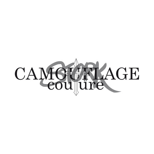 Camouflage Couture Stork – Logo – grau